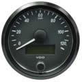 VDO SingleViu Speedometer 120 Kmh Black 80mm gauge